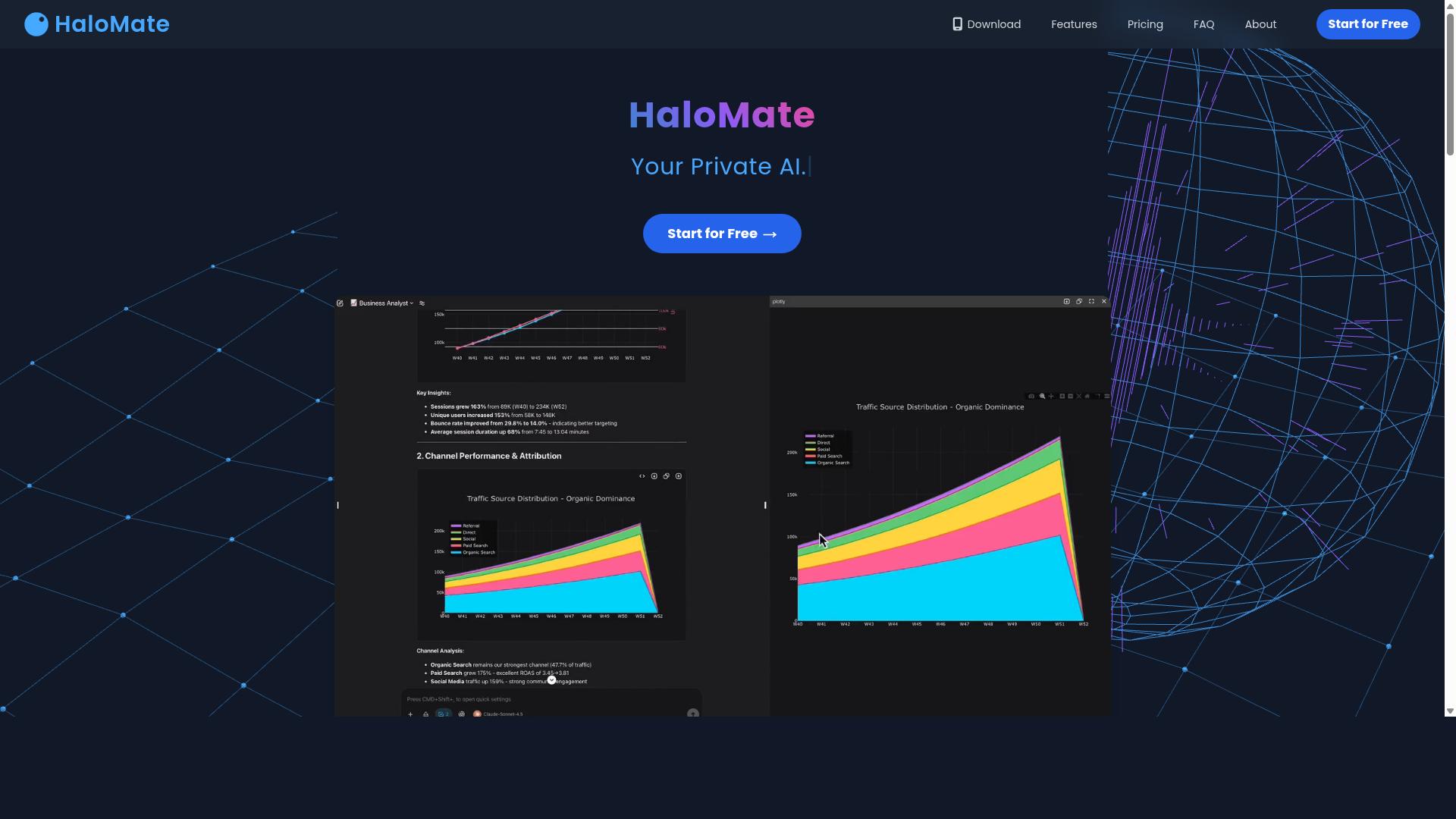 HaloMate website